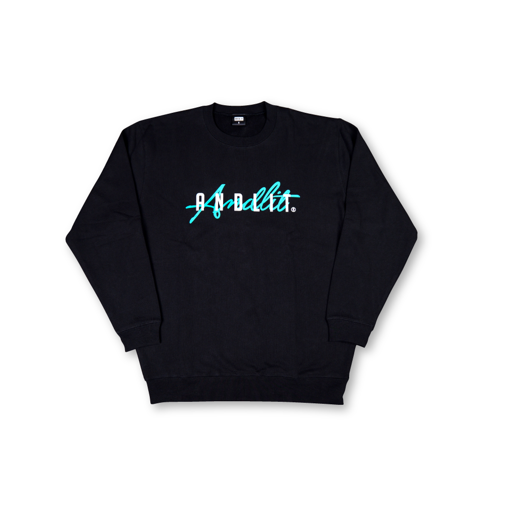 スウェットトレーナー(ALST-1003-BLKE)