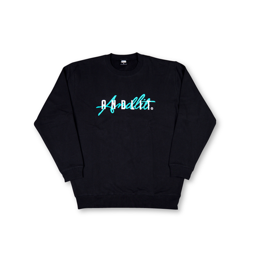 スウェットトレーナー(ALST-1003-BLKE)