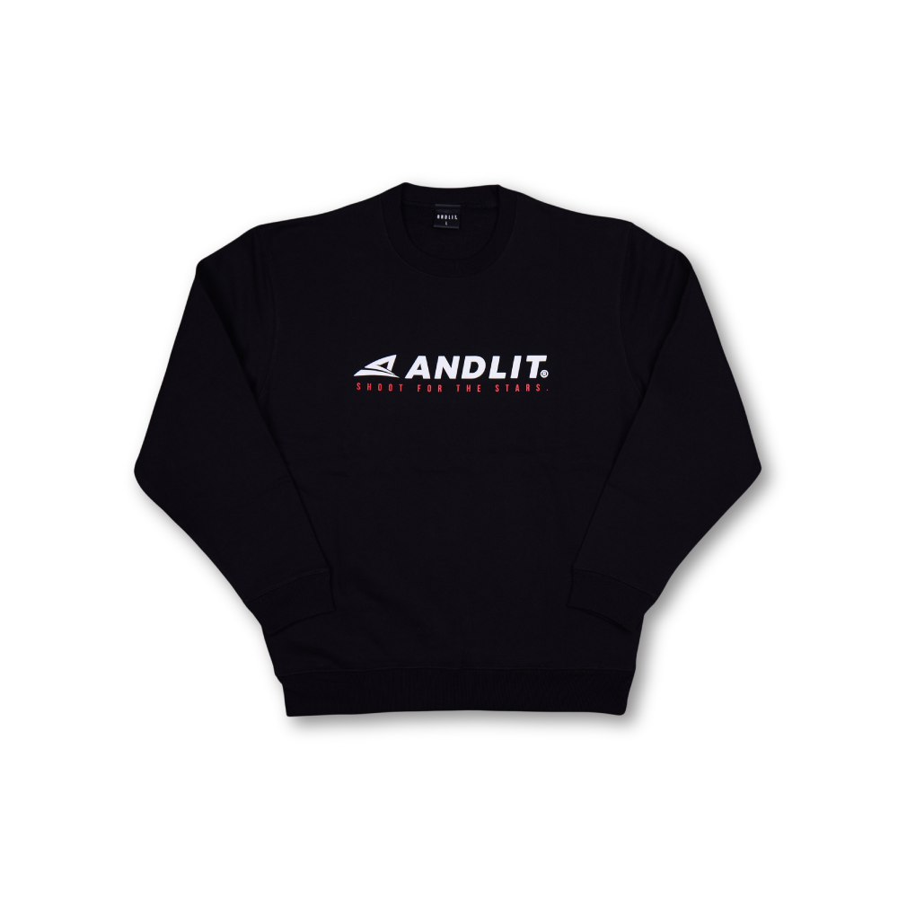 スウェットトレーナー(ALST-1004-BLK.RED)