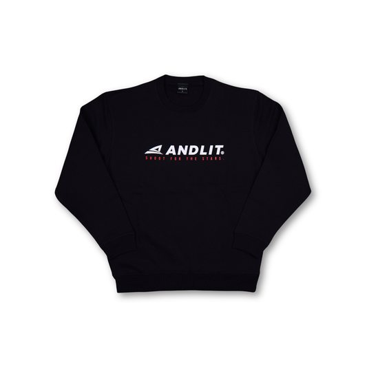 スウェットトレーナー(ALST-1004-BLK.RED)