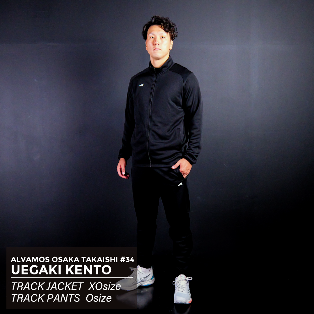 ANDLIT TRACK PANTS(ALTP-002-BLK)