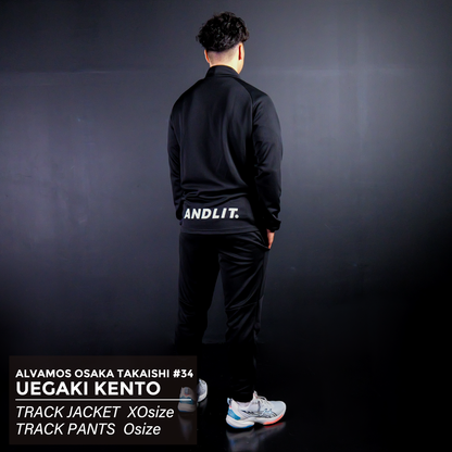ANDLIT TRACK PANTS(ALTP-002-BLK)