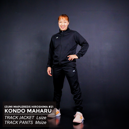 ANDLIT TRACK PANTS(ALTP-002-BLK)