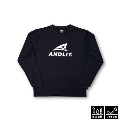 AL SHOOTING STAR L/Sshirt/ALLT-1006-BLK.WHT